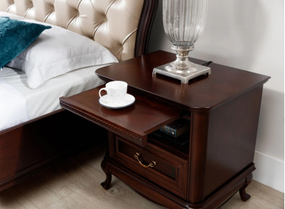 Hotel Bedside table Bedroom Serving Drawer Consoles Table Wood